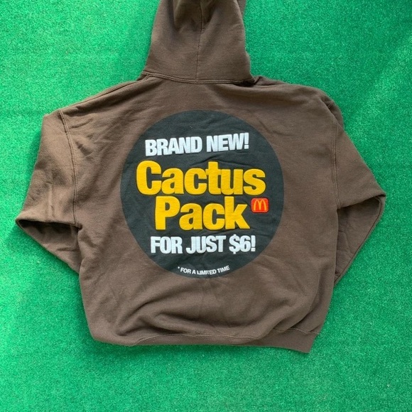 Travis Scott cactus pack sticker hoodie - Picture 4 of 6